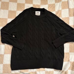 aerie Unreal Cable Crew Sweater